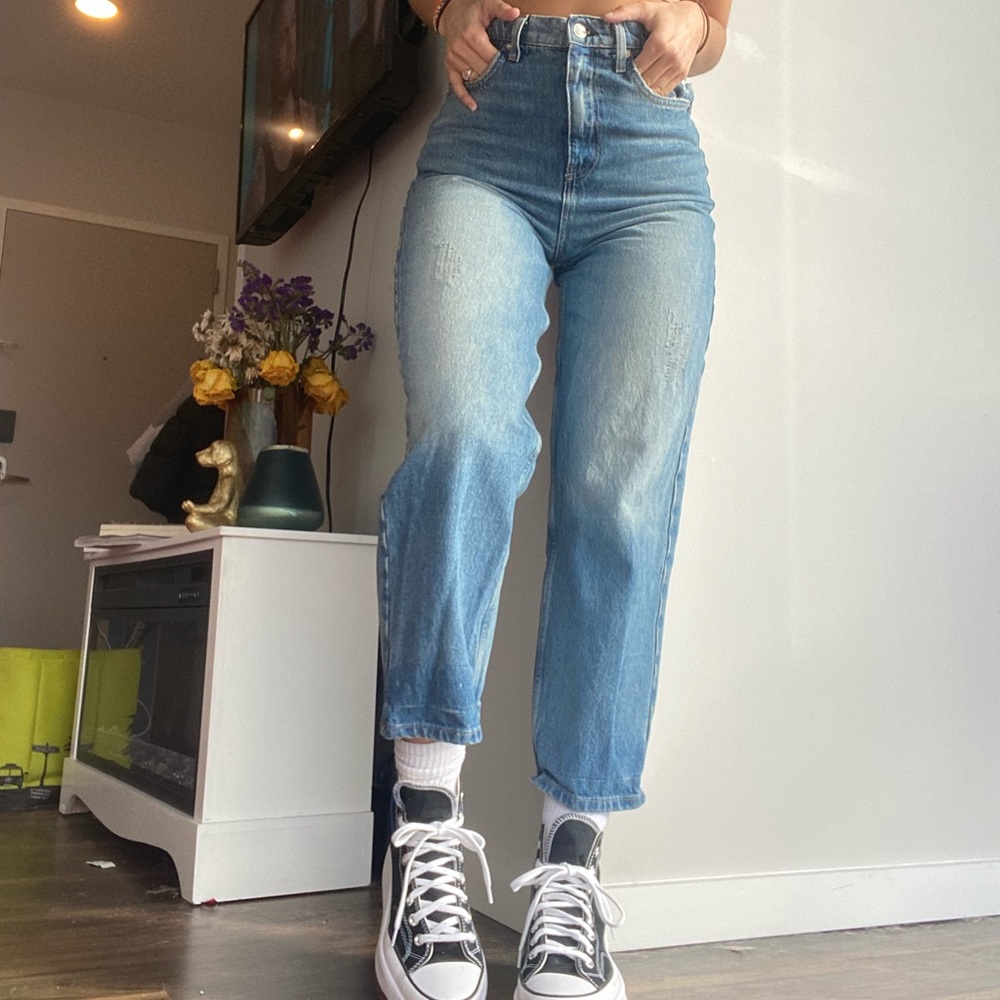 FREE PEOPLE MOM JEANS